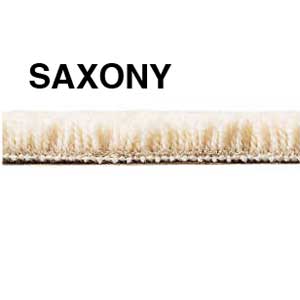cut pile: saxony