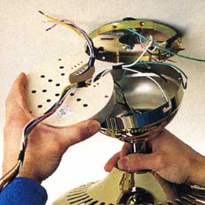 wiring the ceiling fan