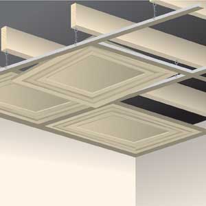 suspended grid ceiling