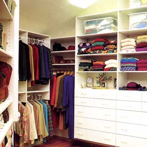 cluttered closets