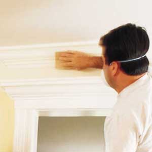 sanding wall surfaces before painting
