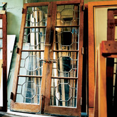 French Doors With Vintage Flair