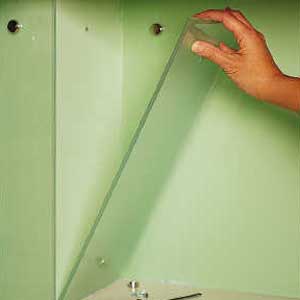 Easy removal of glass plate