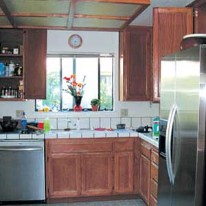 kitchen before