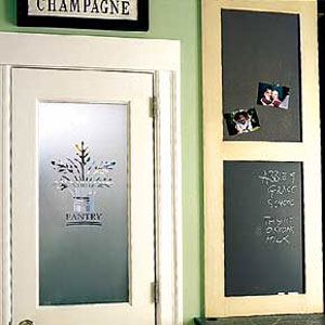 etched frosted glass