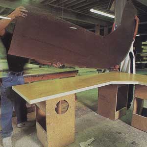 applying contact cement
