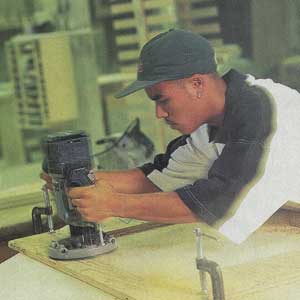 making cutouts, laminate countertop