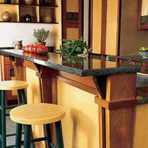 craftsman remodel kitchen stools