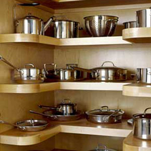 pots and pans pantry