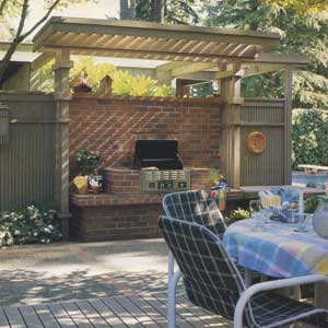 Outdoor kitchen; Portland, OR
