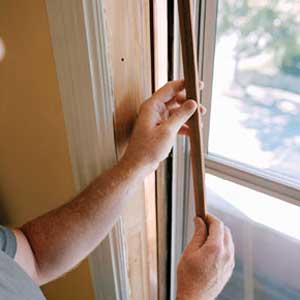 weatherstripping windows