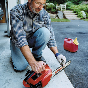 Norm using work gloves