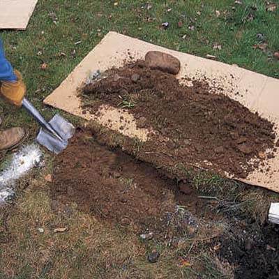 Dig the trench
