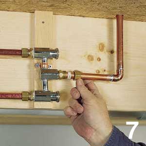 Repairing a sweaty toilet