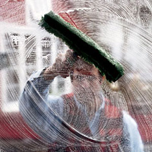Wash the window