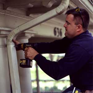 Adding a Downspout