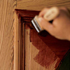 Choose a finish and apply first coat