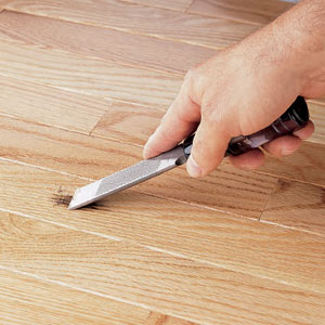 applying poly-urethane finish