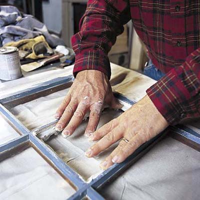 bedding the glass