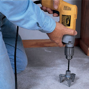 repairing squeaky floors