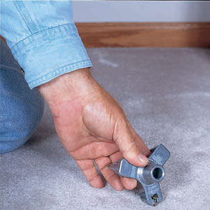 repairing squeaky floors