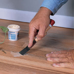 repairing squeaky floors