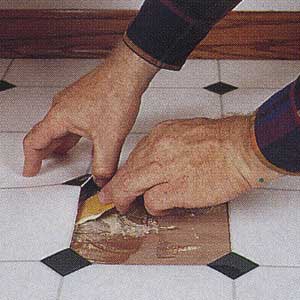 repairing vinyl floors