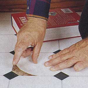 repairing vinyl flooring