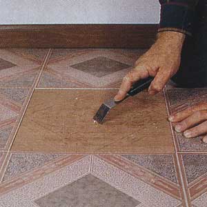 repairing vinyl floors
