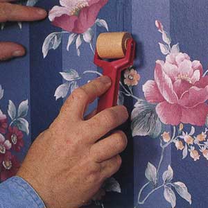 repairing wallpaper