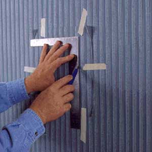 repairing wallpaper