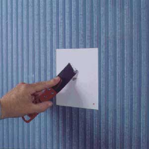 repairing wallpaper