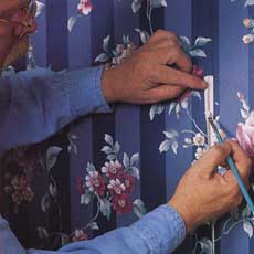 Repairing wallpaper