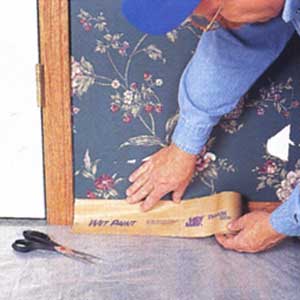 stripping wallpaper
