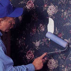 stripping wallpaper