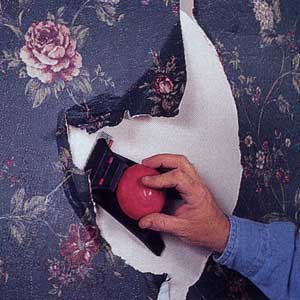stripping wallpaper