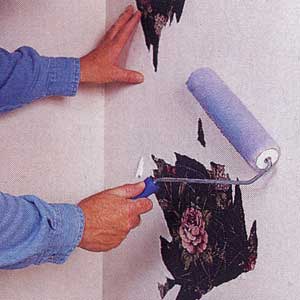 stripping wallpaper