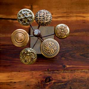 Vintage Metal Doorknobs