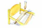 Fast fix for bulging bed rails