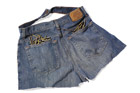 old blue jeans