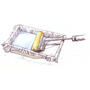 Paint-Tray Protector