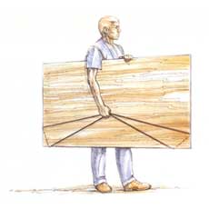 Plywood Pick-Up Trick