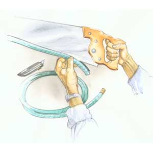 Protecting Saw Blades