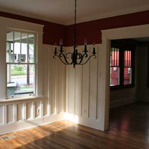 shaker wainscoting pictures