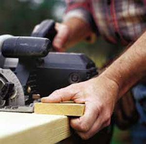 Ripping wider lumber with a circular saw