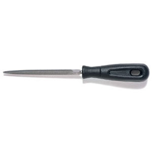 Snap-on triangular slim taper miniature file