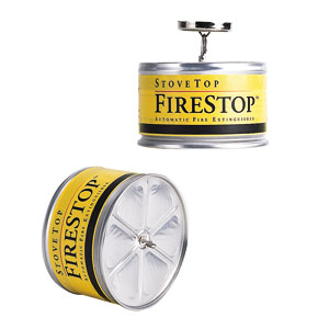Firestop, from Williams-Pyro, for the stovetop