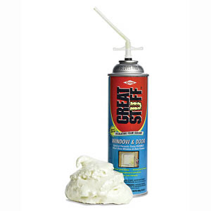 foam spray, sealant