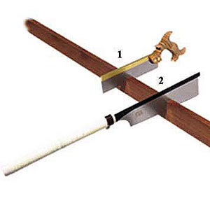 Fine cutters: 1) Dovetail saw; 2) Dozuki saw