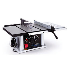 The 40-pound Delta TS200 table saw